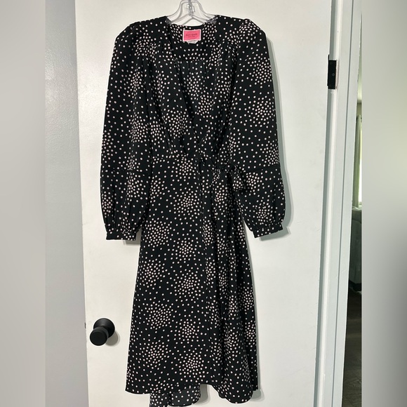 Kate Spade New York Festive Confetti Wrap Dress Womens 0 - Picture 2 of 8